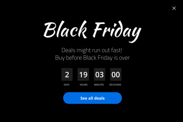 black friday kampány