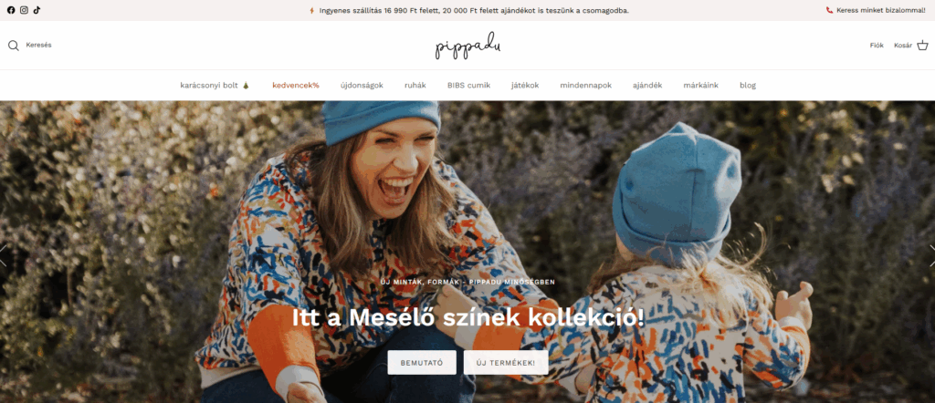 dijnyertes baba mama webshop